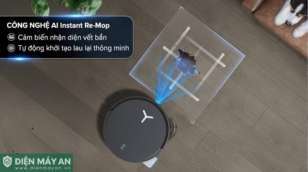 Robot hút bụi lau nhà Ecovacs X8 Pro Omni
